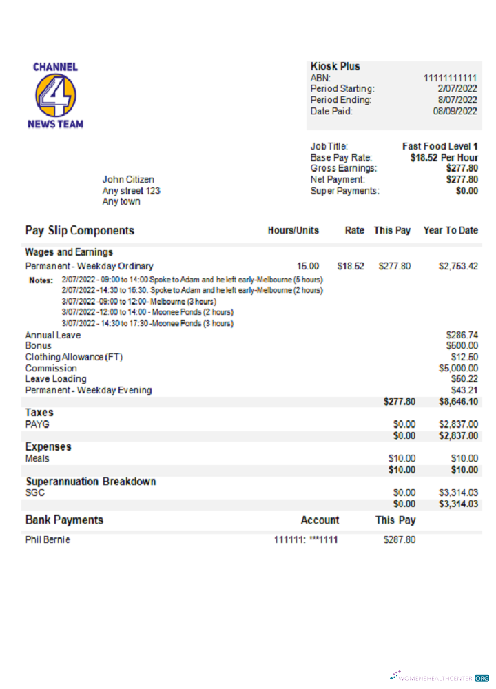 Download USA Channel News Team 4 media company Photoshop template